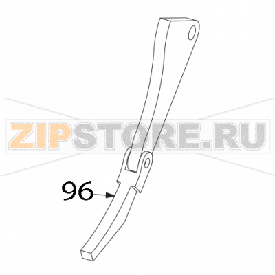 Lower ARM Sigma SPZ 120 Lower ARM Sigma SPZ 120Запчасть на деталировке под номером: 96