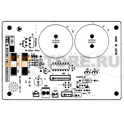 Rotary cutter PC board ass&#039;y Toshiba TEC SP40II Rotary cutter PC board ass'y Toshiba TEC SP40IIЗапчасть на деталировке под номером: не указано