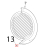 Vite TSP-DIN963, M4x10 Sirman Palladio 350 Automec