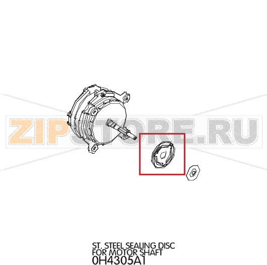 Уплотнитель вала двигателя Unox XVC 505 Уплотнитель вала двигателя Unox XVC 505Запчасть на деталировке под номером: 14Название запчасти на английском языке: St. stell sealing disc for motor shaft Unox XVC 505