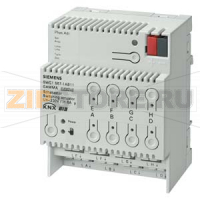 Выключатель нагрузки N 567/11, 8х230V AC 8A, для установки на DIN-рейку, 4 ТЕ Siemens 5WG1567-1AB11