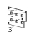 Keypad PCB assembly TSC TTP-2610MT
