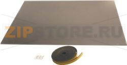 VETRO CERAMICO 644x524x8 mm 