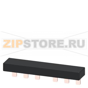 СОЕДИНИТЕЛЬНЫЙ МОДУЛЬ СВЕРХУ ДЛЯ КОНТАКТОРНОЙ СБОРКИ S3.S3 С 10 MM ИНТЕРВАЛОМ МЕЖДУ КОНТАКТОРАМИ, ПАРАЛЛЕЛЬНОЕ СОЕДИНЕНИЕ ФАЗ Siemens 3RA1943-3D 