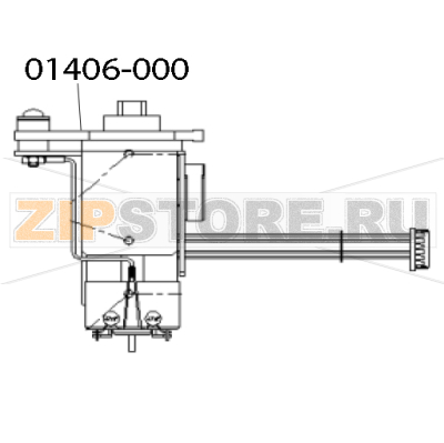 Cutter motor/sensor assembly Zebra TTP 1020 Cutter motor/sensor assembly Zebra TTP 1020Запчасть на деталировке под номером: 01406&dash;000