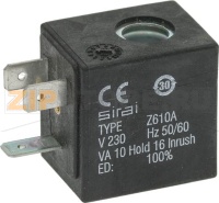 КАТУШКА SIRAI Z610A 6ВТ 230В 50/60ГЦ