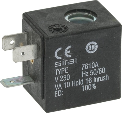 Катушка Sirai Z610A 6ВТ 230В 50/60ГЦ 