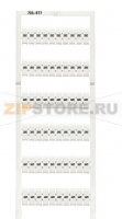 Маркировочная карта WMB; в картах; МАРКИРОВАНО; N (100x); not stretchable; Вертикальная маркировка; с креплением на защелке; белые Wago 793-677