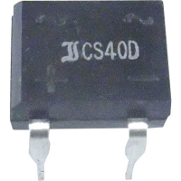 Мост диодный 1 А, 160 В, кремниевый, однофазный, корпус: DIL-4 Diotec B80D