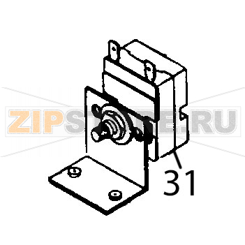 Safety thermostat Fagor HMM-6/11 Safety thermostat Fagor HMM-6/11Запчасть на деталировке под номером: 31Название запчасти Fagor на английском языке: Safety thermostat HMM-6/11.