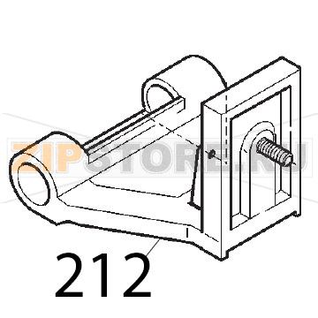 Carrello Sirman Topaz 250 Carrello Sirman Topaz 250Запчасть на деталировке под номером: 212