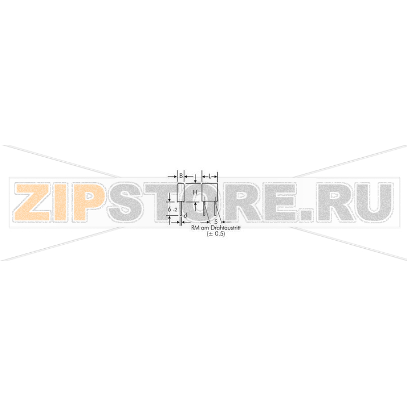 Конденсатор 6.8 мкФ Wima MKS2B046801M00KSSD-1 