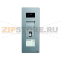 Станция вызова со считывателем отпечатка пальца, сталь ABB 2CKA008300A0435