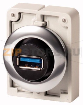 Гнездо, с жестким подключением штекера USB 3.0, тип A Eaton M30C-FUSB 
