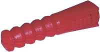 RED PLASTIC PLUG ø 8 mm - 100 PCS