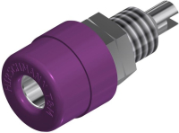 Разъем 4 мм, 32 A, 30 В, фиолетовый Hirschmann BIL 20 VIOLETT / VIOLET