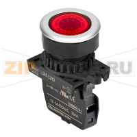 Лампа сигнальная, Ø отверстия: 30 мм Autonics L3RF-L3RL