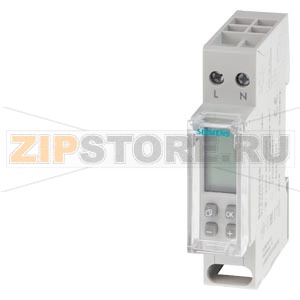 ЦИФРОВОЙ ТАЙМЕР недельный, мини, 230V AC, 1 канал, 1мод. Siemens 7LF4501-5 