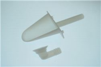 BICCHIERE RACCOGLIACQUA CON GOMITO