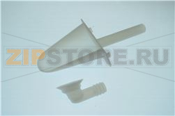 BICCHIERE RACCOGLIACQUA CON GOMITO 