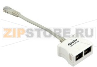 Hyperline SPL-YT4-E2-U2 Разветвитель RJ-45 4Pr.T568A/T568B -&gt; 2Pr.10BASE + 2Pr.USOC