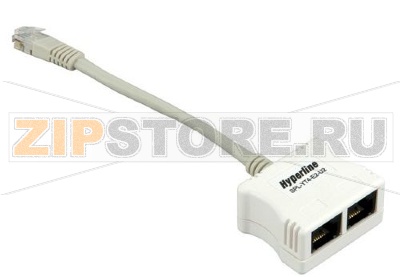 Hyperline SPL-YT4-E2-U2 Разветвитель RJ-45 4Pr.T568A/T568B -&amp;gt; 2Pr.10BASE + 2Pr.USOC 