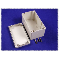 Корпус 160x90x90 мм, материал: поликарбонат, серый, 1 шт Hammond 1554K2GY