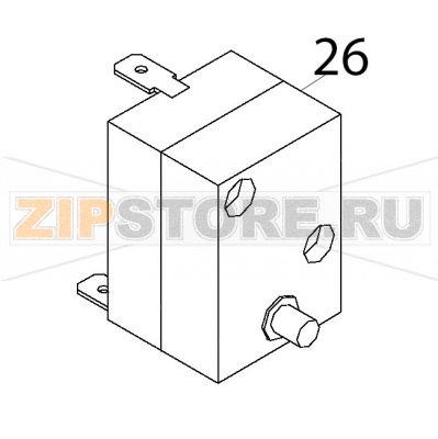 Limiter tecasa P. Fagor AD-64 C Limiter tecasa P. Fagor AD-64 CЗапчасть на деталировке под номером: 26Название запчасти Fagor на английском языке: Limiter tecasa P. AD-64 CПримечание: запчасть рекомендована производителем для постоянного хранения на складах центров сервисного обслуживания.