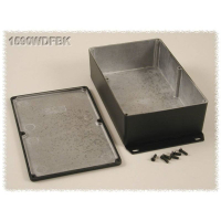 Корпус алюминиевый 187.5x119.5x56 мм, черный, 1 шт Hammond 1590WDFBK
