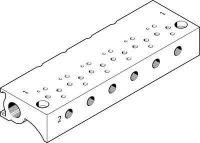 Плита для блочного монтажа Festo MHA1-P4-2-M3