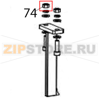 Hex nut Hurakan HKN-10SN Hex nut Hurakan HKN-10SNЗапчасть на деталировке под номером: 74