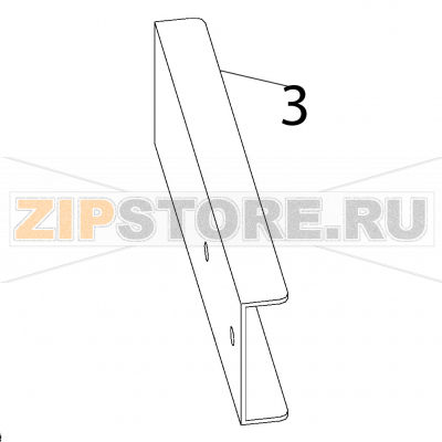Rear motor pump support Fagor AD-90 Rear motor pump support Fagor AD-90Запчасть на деталировке под номером: 3Название запчасти Fagor на английском языке: Rear motor pump support AD-90.