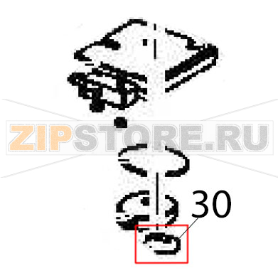 Big nut Hurakan HKN-CL6 Big nut Hurakan HKN-CL6Запчасть на деталировке под номером: 30