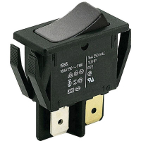 Переключатель клавишный 250 В/AC, 6 А, 1 x вкл/вкл, 1 шт Marquardt 01803.5102-00