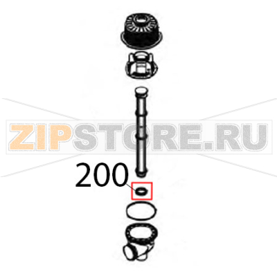 Guarnizione per troppopieno NBR75 nero Vortmax DDM 660 Guarnizione per troppopieno NBR75 nero Vortmax DDM 660Запчасть на деталировке под номером: 200