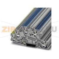 Монтажные многоярусные клеммы Phoenix Contact DTI 2,5-PE/L/N