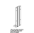 Zinc plated muffle support bracket Unox XBC 605