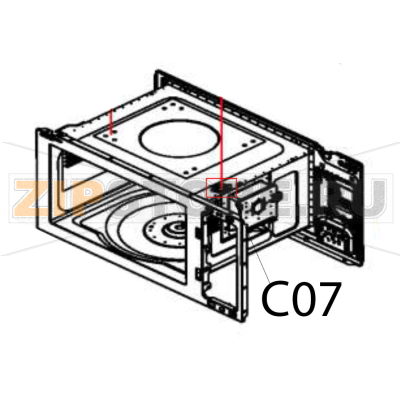 Thermostat Hurakan HKN-WP900M Thermostat Hurakan HKN-WP900MЗапчасть на деталировке под номером: C07