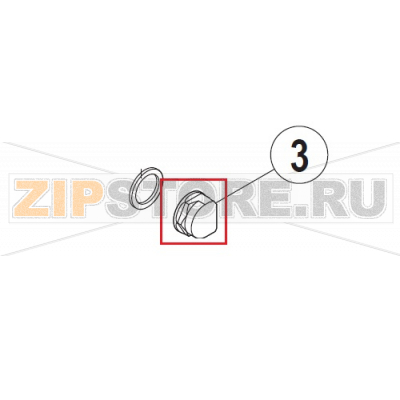 Nut Hobart UXT-10A                                                       Nut  Hobart UXT-10AЗапчасть на сборочном чертеже под номером: 3Название запчасти на немецком языке языке: Nut  Hobart UXT-10A

