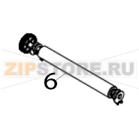 Platen roller assembly (For 300 dpi) TSC TA210