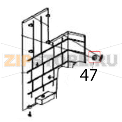Pipe buckle o-ring Hurakan HKN-ME709 Pipe buckle o-ring Hurakan HKN-ME709Запчасть на деталировке под номером: 47