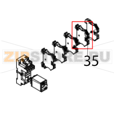 Клемма WDU 6 (синий цвет) Abat ЛГ-60/20Г-01 Клемма WDU 6 (синий цвет) Abat ЛГ-60/20Г-01Запчасть на деталировке под номером: 35