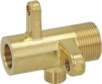 FLANGE FOR GAS TAP M17x1 mm