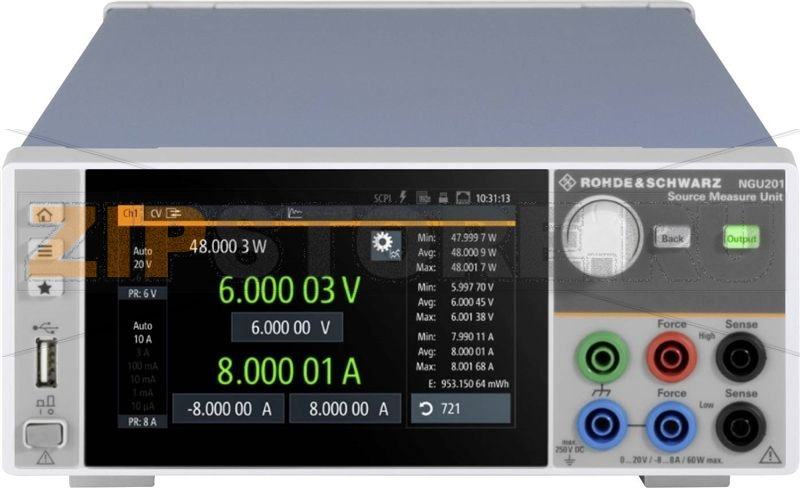 Анализатор качества электроэнергии, регистратор данных Rohde & Schwarz NGU201-G 
