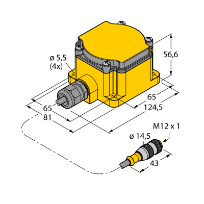 Модуль батарейный Turck DX81-LITH 