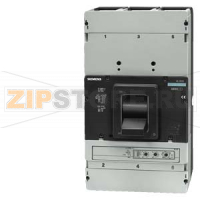 АВТ. ВЫКЛЮЧАТЕЛЬ VL 800N СТД. ОТКЛ.СПОС. ICU= 55KA, 415V AC 4-ПОЛ., PLANT PROTECTION МАКС. РАСЦ. ETU20, LSI IN= 800A, RATED CURRENT IR= 320...800A, OVERLOAD PROTECTION, ISD=1.5 TO 7 X IR, II=8 X IN SHORT-CIRCUIT PROTECTION N-PROTECTED MARINE APPROVAL ДЛЯ