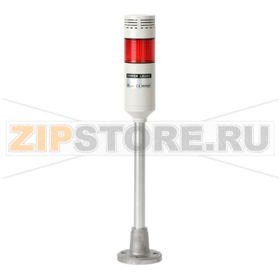 Колонна сигнальная, светодиодная, модульная, Ø: 56 мм Autonics PTE-ADZ-102-R 