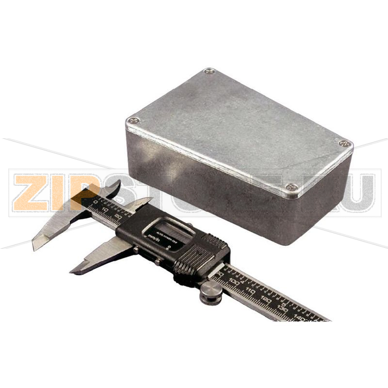 Корпус универсальный 112x78.96x39.2 мм, материал: алюминий, красный Hammond 1590TRPBRD 