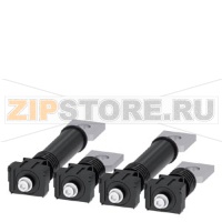 ЗАДНЯЯ КЛЕММА ПЛОСКАЯ 4 ШТ. ПРИНАДЛЕЖНОСТЬ ДЛЯ 3VA1 250 Siemens 3VA9214-0QE00