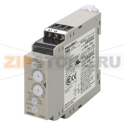 Таймер Omron H3DK-F 24-240VAC/DC 